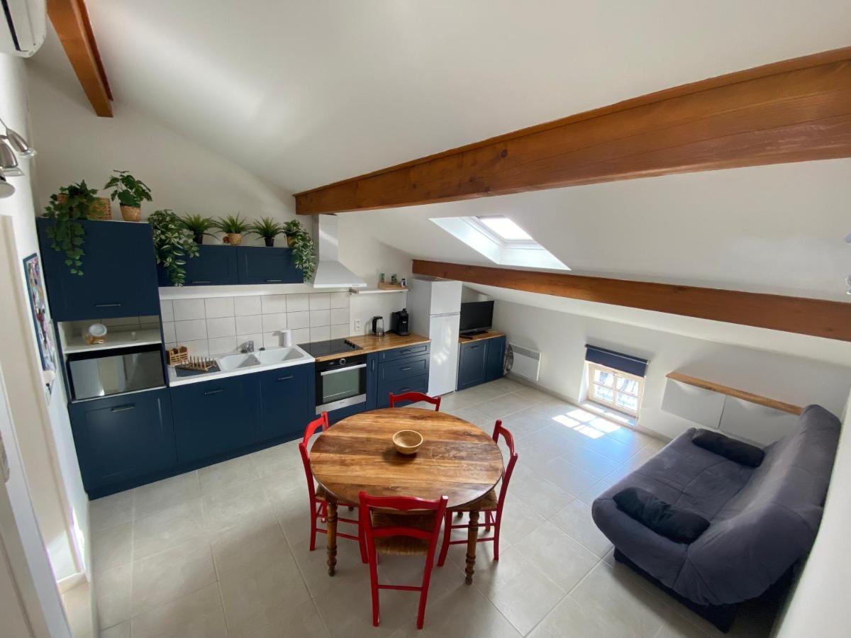 Appartement Climatise Au Pied Du Mont Ventoux Malemort-du-Comtat Bagian luar foto
